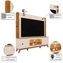 Ver imagem 2 de Painel Home Maceió 1.9 para TV até 75 Polegadas Off White Canela
