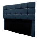 Ver imagem 6 de Cabeceira Estofada Cama Box Casal 160 Cm Ananda Suede Azul Marinho