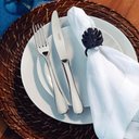 Ver imagem 3 de Conjunto 6 Pratos de Porcelana Tramontina Sophia 28cm Rasos Brancos de Mesa
