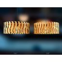 Ver imagem 4 de Luminária Teto tipo Pendente SENNA MDF - Completa - Onda