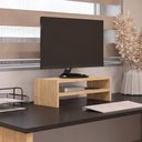 Ver imagem 5 de Suporte para Monitor Stand Home Office Lap 63 cm L03 Amadeirado - Lyam Lyam Decor