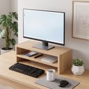 Ver imagem 4 de Suporte para Monitor Stand Home Office Lap 63 cm L03 Amadeirado - Lyam Lyam Decor