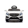 Carro Elétrico Infantil Bang Toys Mercedes-benz 12v com 2 Motores e Controle Remoto Branco - 6