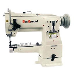 Máquina Costura Industrial Braço Transporte Triplo Cilíndrica SSTC445LB Sun Special - 5
