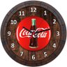 Relógio De Parede Quadro Tampa De Barril Cerveja Bebida W044 - 1