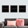 Kit Quadro Decoração Para Quarto Sala - Quadros Inspire - 1