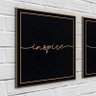 Kit Quadro Decoração Para Quarto Sala - Quadros Inspire - 2