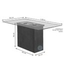 Ver imagem 1 de Conjunto Sala de Jantar Mesa Lina 6 Cadeiras Kiara Espresso Móveis