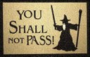 Ver imagem 2 de Tapete Capacho Divertido Halloween Bruxo Harry Potter 60x40 Cm.