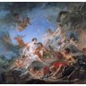 Vulcan Presenteando Vênus - Boucher - Tela 60x62 Para Quadro - 1