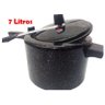 Panela De Pressão 7 Litros Fort Lar Alumínio Pintada Preto Colorido 9072 - 3