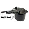 Panela De Pressão 7 Litros Fort Lar Alumínio Pintada Preto Colorido 9072 - 1