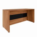 Ver imagem 5 de Balcão de Atendimento Reto 150 cm Recepção Baixo F5 Office