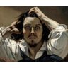 O Desesperado - Courbet - Tela 60x74 Para Quadro - 1