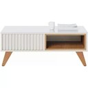Ver imagem 6 de Mesa De Centro Para Sala Jeri Off White Freijo Clb Off White