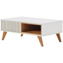 Ver imagem 4 de Mesa De Centro Para Sala Jeri Off White Freijo Clb Off White