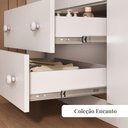 Ver imagem 6 de Jogo de Quarto Infantil Minicama com Colchão Incluso e Guarda-Roupa Encanto Multimóveis MP4830