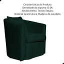 Ver imagem 2 de Kit 02 Poltrona Decorativa Alana Veludo