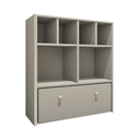 Ver imagem 3 de Estante Nicho Organizador de Brinquedos Infantil em Mdf Plancasa:off White