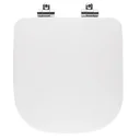 Ver imagem 4 de Assento Poliester Soft Close Antimicrobiano Polo Branco para vaso Deca