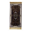 Ver imagem 1 de Tapete Persa Royal Marrom 50x85cm Fio Acetinado - Ideal para Quarto e Sala