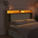 Ver imagem 5 de Cabeceira Casal e Queen com LED e Organizador Genebra