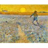 O Semeador e o Sol - van Gogh - Tela 30x37 Para Quadro - 1