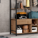 Ver imagem 3 de Guarda Roupa Closet Modulado Casal New Barcelona Preto Demolição Artefamol Móveis