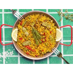 Paellera Valenciana Polida N.14 50 cm Garcima 14 porções - 4