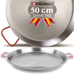 Paellera Valenciana Polida N.14 50 cm Garcima 14 porções - 1