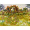 Roseiras no lago - Monet - Tela 30x41 Para Quadro - 1