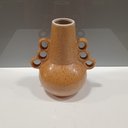Ver imagem 2 de Vaso Decorativo Enfeite Casa Cerâmica 19x17x17cm Bege