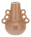 Ver imagem 1 de Vaso Decorativo Enfeite Casa Cerâmica 19x17x17cm Bege
