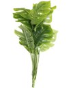 Ver imagem 3 de Kit 10 Ramo Planta Artificial Decoração Costela de Adão 43cm