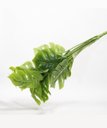 Ver imagem 2 de Kit 10 Ramo Planta Artificial Decoração Costela de Adão 43cm
