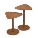 Ver imagem 1 de Conjunto Mesa de Centro Lateral de Canto Decorativo Mdf:nature