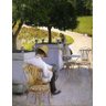 Laranjeiras - Caillebotte - Tela 60x78 Para Quadro - 1