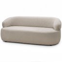 Ver imagem 2 de Sofá 3 Lugares Living 170cm Conka F05 Bouclê Bege - Mpozenato