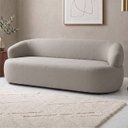 Ver imagem 1 de Sofá 3 Lugares Living 170cm Conka F05 Bouclê Bege - Mpozenato
