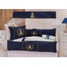 Kit Berço 10 Peças Com Cortina- Urso Encantado Gorgurinho - 1