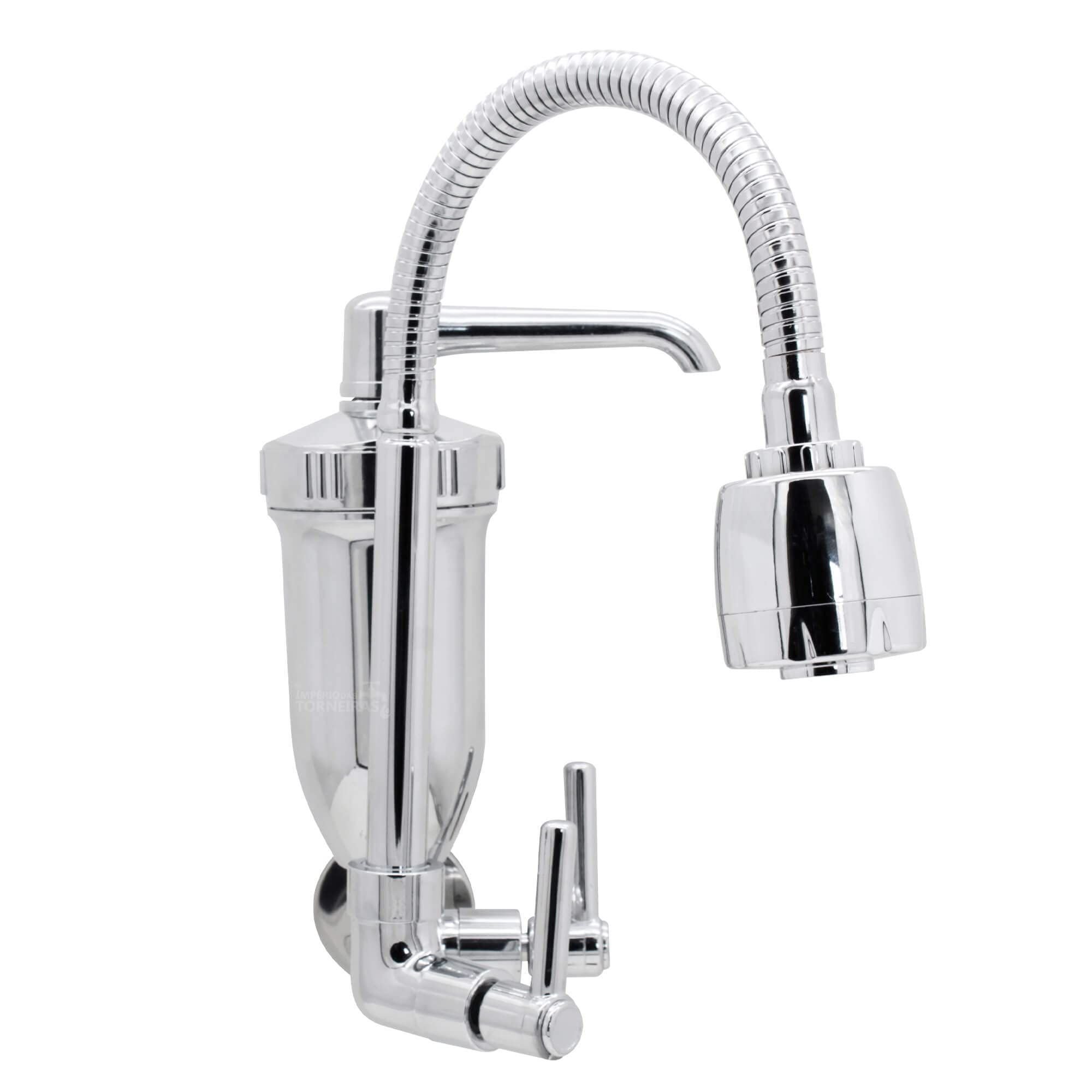 Torneira Filtro Gourmet Parede Jr Cromado Casagrande Mundial - 2