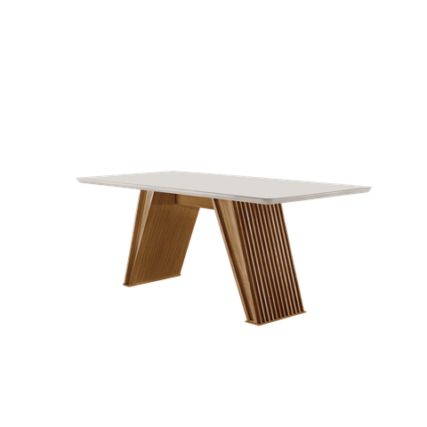 Mesa Jantar Contemporânea 1,80x0,90 Olímpia Domus Móveis