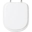 Ver imagem 1 de Assento Sanitário Almofadado Lille Branco para vaso Sensea