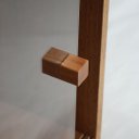 Ver imagem 4 de Armário Kit 64x18 Freijó com Portas de Correr Acrílico e Puxador Montante Natural