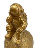 Estatueta Mini Astronauta Sentado Na Lua Resina 15,5Cm - 3