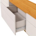 Ver imagem 4 de Rack Bancada Ambiente Classic 3 Gavetas 2.2 Off White Nature - Imcal