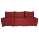 Ver imagem 6 de Sofá Retrátil e Reclinável 2.50m Molas Ensacadas e Costura Tripla Cama inBox Nobre Suede