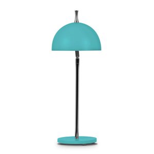 Abajur 7615 Azul-13x46cm-1L-Soq G9 Max 40W-Bivolt