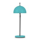 Ver imagem 1 de Abajur 7615 Azul-13x46cm-1L-Soq G9 Max 40W-Bivolt