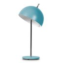 Ver imagem 1 de Abajur 7625 Azul-16x50cm-1L-Soq G9 Max 40W-Bivolt